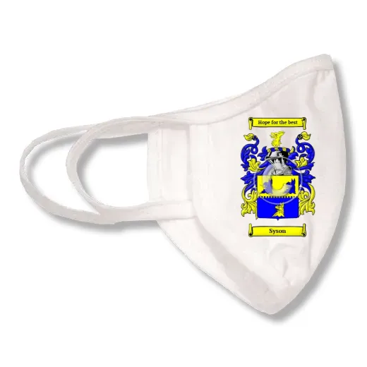 Syson Coat of Arms Face Mask