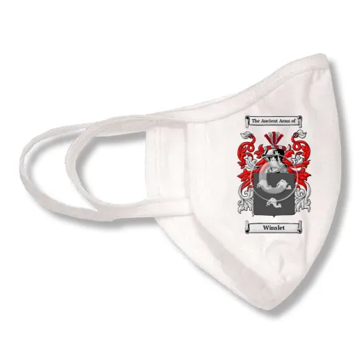 Winslet Coat of Arms Face Mask