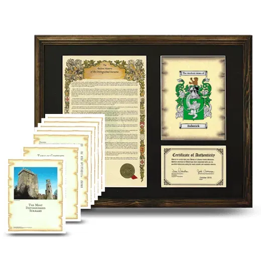 Baberick Framed History And Complete History- Brown