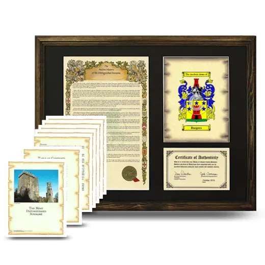 Burgers Framed History And Complete History- Brown