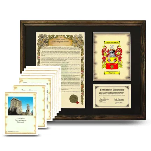 Burgwin Framed History And Complete History- Brown