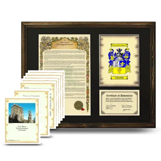Cobarubia Framed History And Complete History- Brown