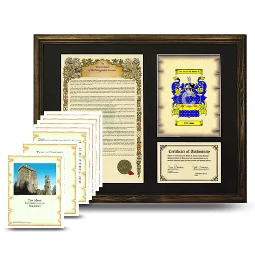 Dirlam Framed History And Complete History- Brown