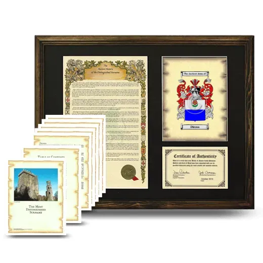 Dirosa Framed History And Complete History- Brown