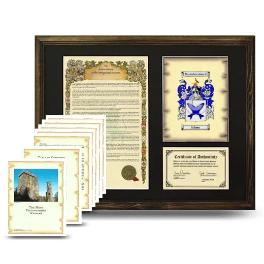 Ednay Framed History And Complete History- Brown