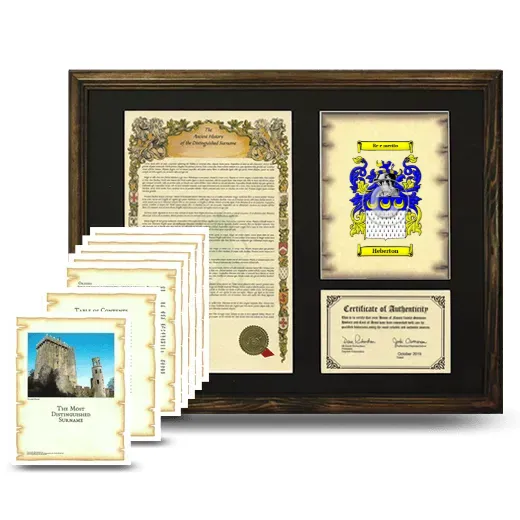Heberton Framed History And Complete History- Brown