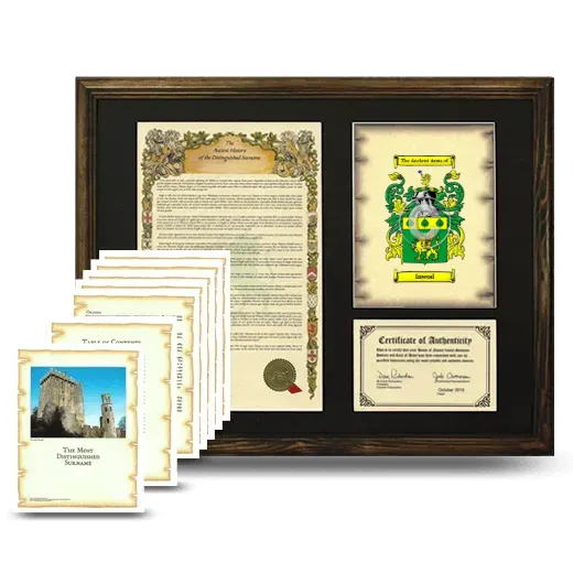 Inwod Framed History And Complete History- Brown