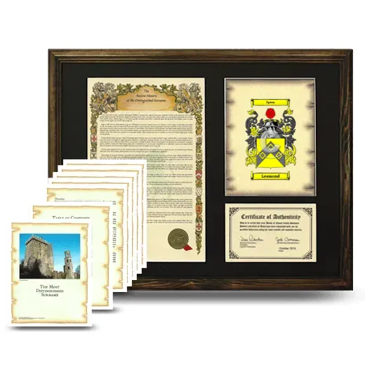 Leamond Framed History And Complete History- Brown