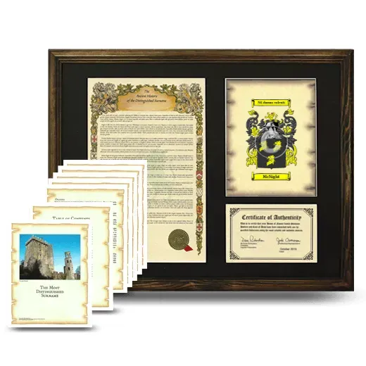 McNight Framed History And Complete History- Brown