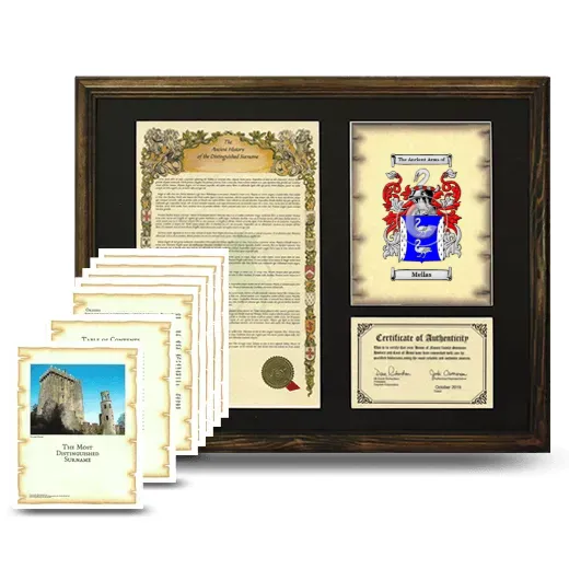 Mellas Framed History And Complete History- Brown