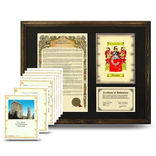 Oldershaw Framed History And Complete History- Brown
