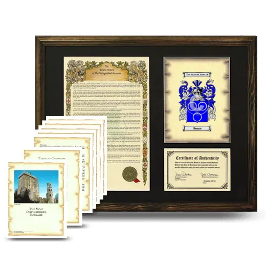 Osone Framed History And Complete History- Brown