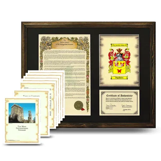 Papilotes Framed History And Complete History- Brown