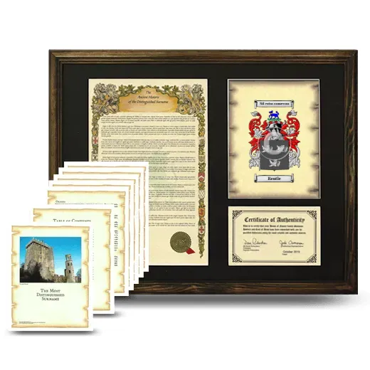 Rentle Framed History And Complete History- Brown