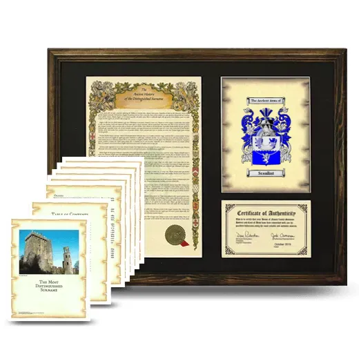 Scanlint Framed History And Complete History- Brown