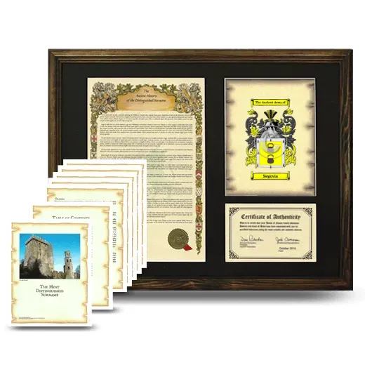 Segovia Framed History And Complete History- Brown