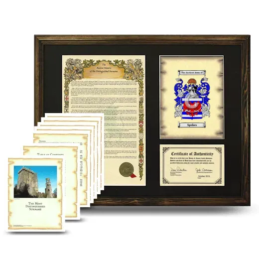 Spekes Framed History And Complete History- Brown