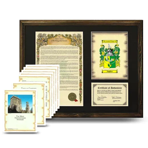 Toplive Framed History And Complete History- Brown