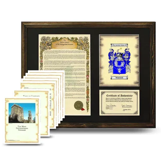 Warwick Framed History And Complete History- Brown