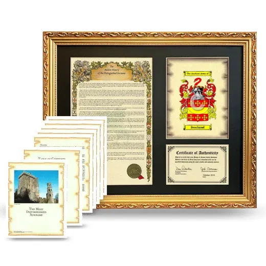 Beachynd Framed History And Complete History - Gold