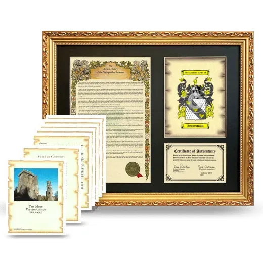 Beauermint Framed History And Complete History - Gold