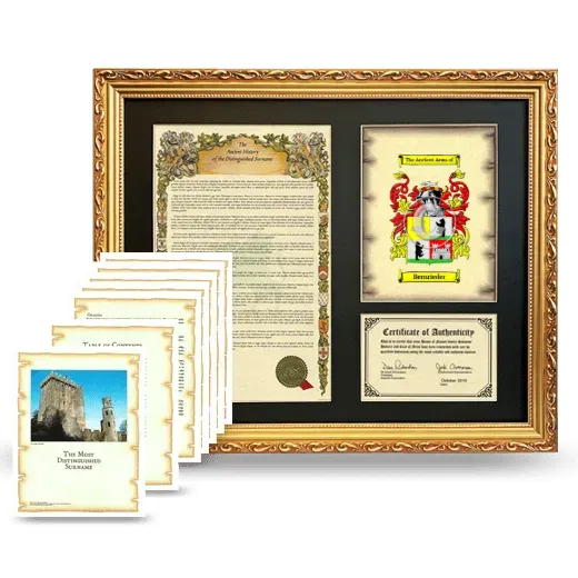 Bernrieder Framed History And Complete History - Gold