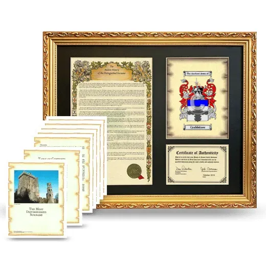 Crabbitree Framed History And Complete History - Gold