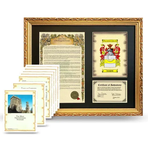 Escajeda Framed History And Complete History - Gold