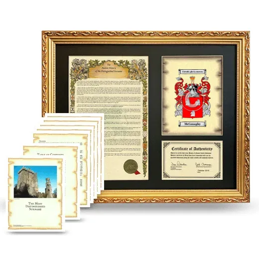 McConaghy Framed History And Complete History - Gold
