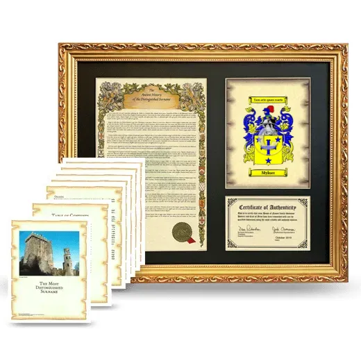Mylner Framed History And Complete History - Gold