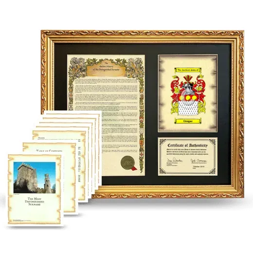 Oregar Framed History And Complete History - Gold