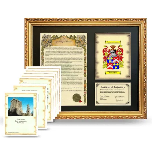 Schweller Framed History And Complete History - Gold