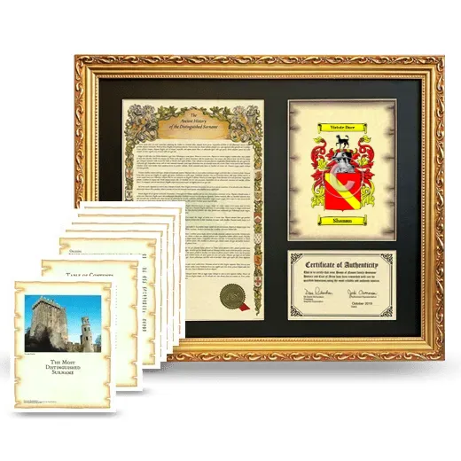 Shanan Framed History And Complete History - Gold