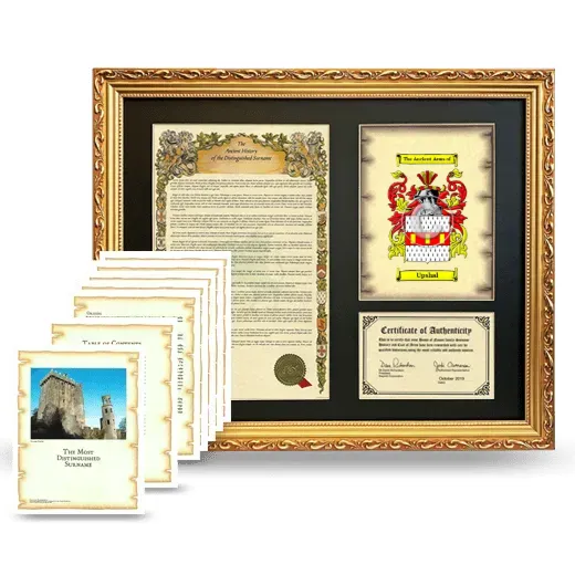 Upshal Framed History And Complete History - Gold