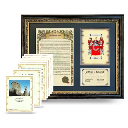 Billen Framed History and Complete History - Heirloom