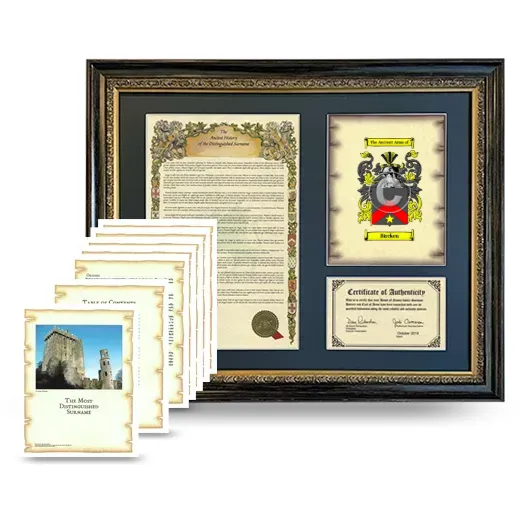 Bircken Framed History and Complete History - Heirloom