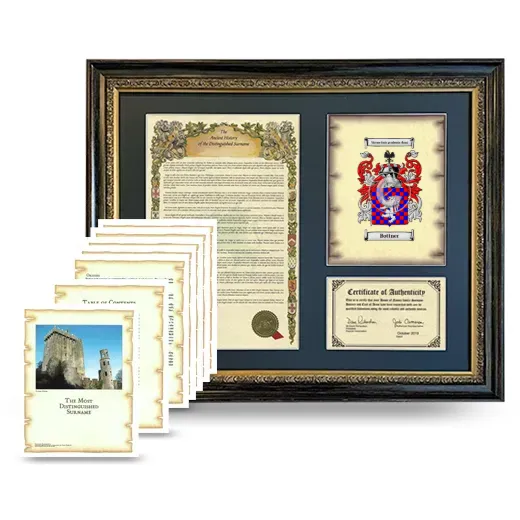 Bottner Framed History and Complete History - Heirloom