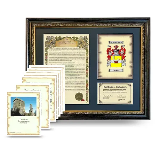 Costante Framed History and Complete History - Heirloom