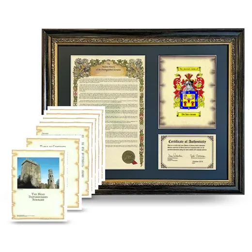 De las casas Framed History and Complete History - Heirloom