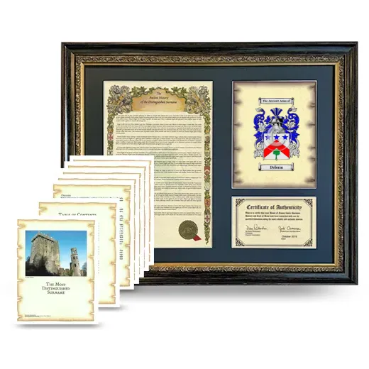 Delorm Framed History and Complete History - Heirloom