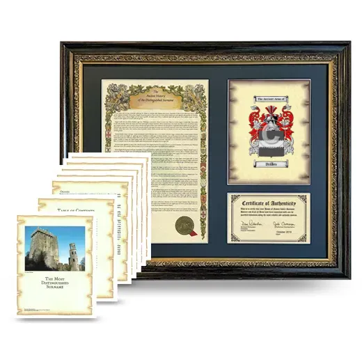 Drilles Framed History and Complete History - Heirloom