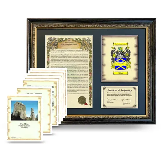 Gilem Framed History and Complete History - Heirloom
