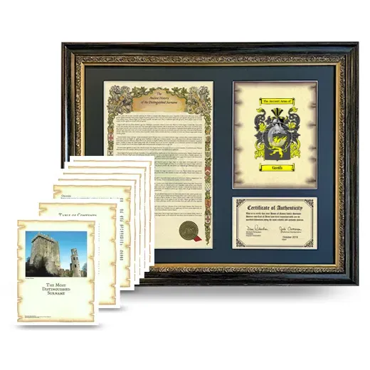 Greifs Framed History and Complete History - Heirloom