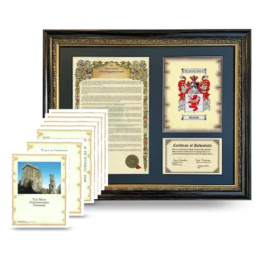 Haverin Framed History and Complete History - Heirloom