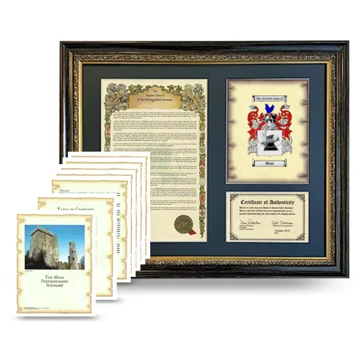 Hear Framed History and Complete History - Heirloom