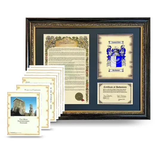 Hyckmint Framed History and Complete History - Heirloom