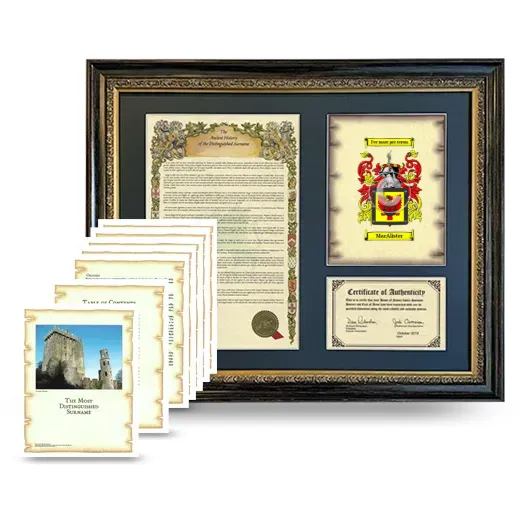 MacAlister Framed History and Complete History - Heirloom