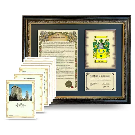 McCleary Framed History and Complete History - Heirloom