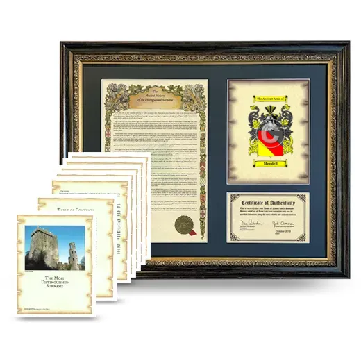Mendell Framed History and Complete History - Heirloom