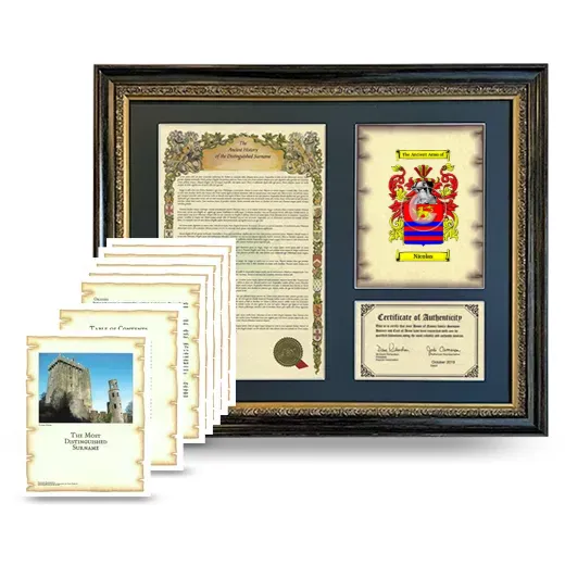 Nicolas Framed History and Complete History - Heirloom